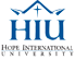 Hope International University logo 